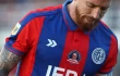 A patch depicting the late Pope Francis is seen on the jersey of San Lorenzo’s Spanish midfielder No. 10 Iker Muniain during the Argentine Professional Football League 2025 Apertura Tournament football match between San Lorenzo and Rosario Central at the Pedro Bidegain stadium in Buenos Aires on April 26, 2025. The late Pope Francis, Jorge Bergoglio, was a fan and member No. 88235 of Argentina’s San Lorenzo football club.