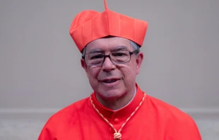 Cardinal Luis José Rueda Aparicio, archbishop of Bogota, Colombia. Credit: Daniel Ibáñez/CNA